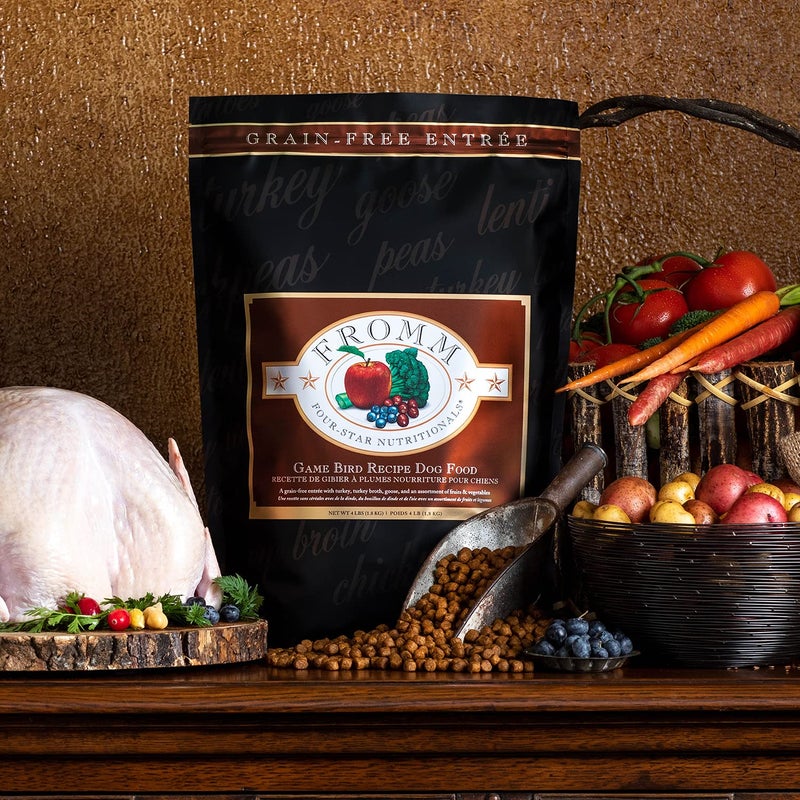 Fromm Four-Star Nutritionals Game Bird Dog Food - Premium Dry Dog Food - Turkey Recipe - 4 lb - Image 4